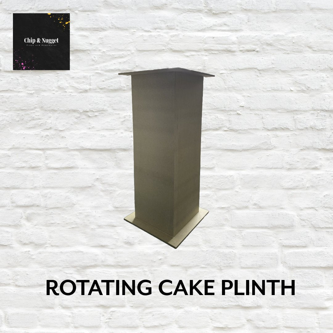 ROTATING CAKE PLINTH - Chip & Nugget