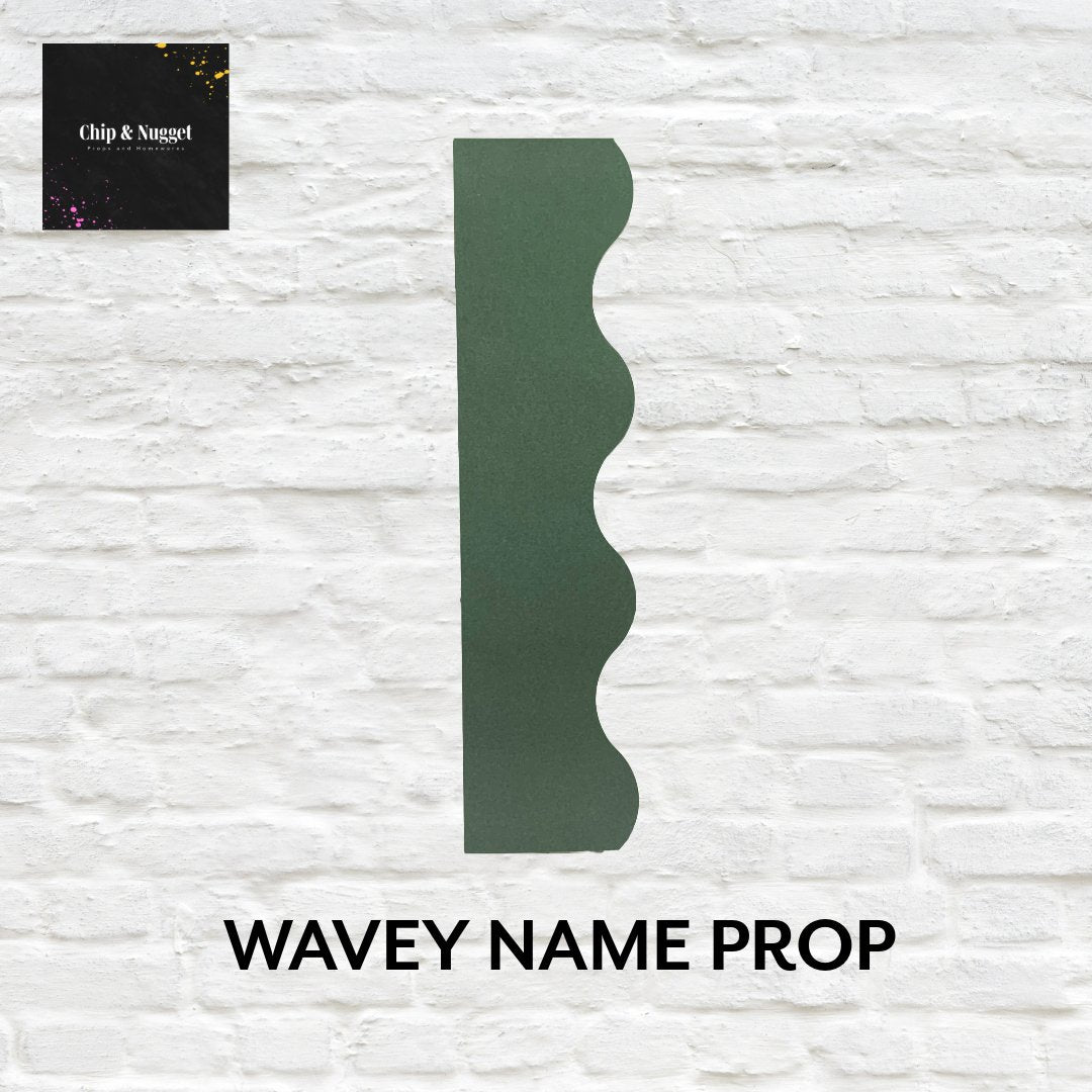 WAVEY NAME PROP - Chip & Nugget