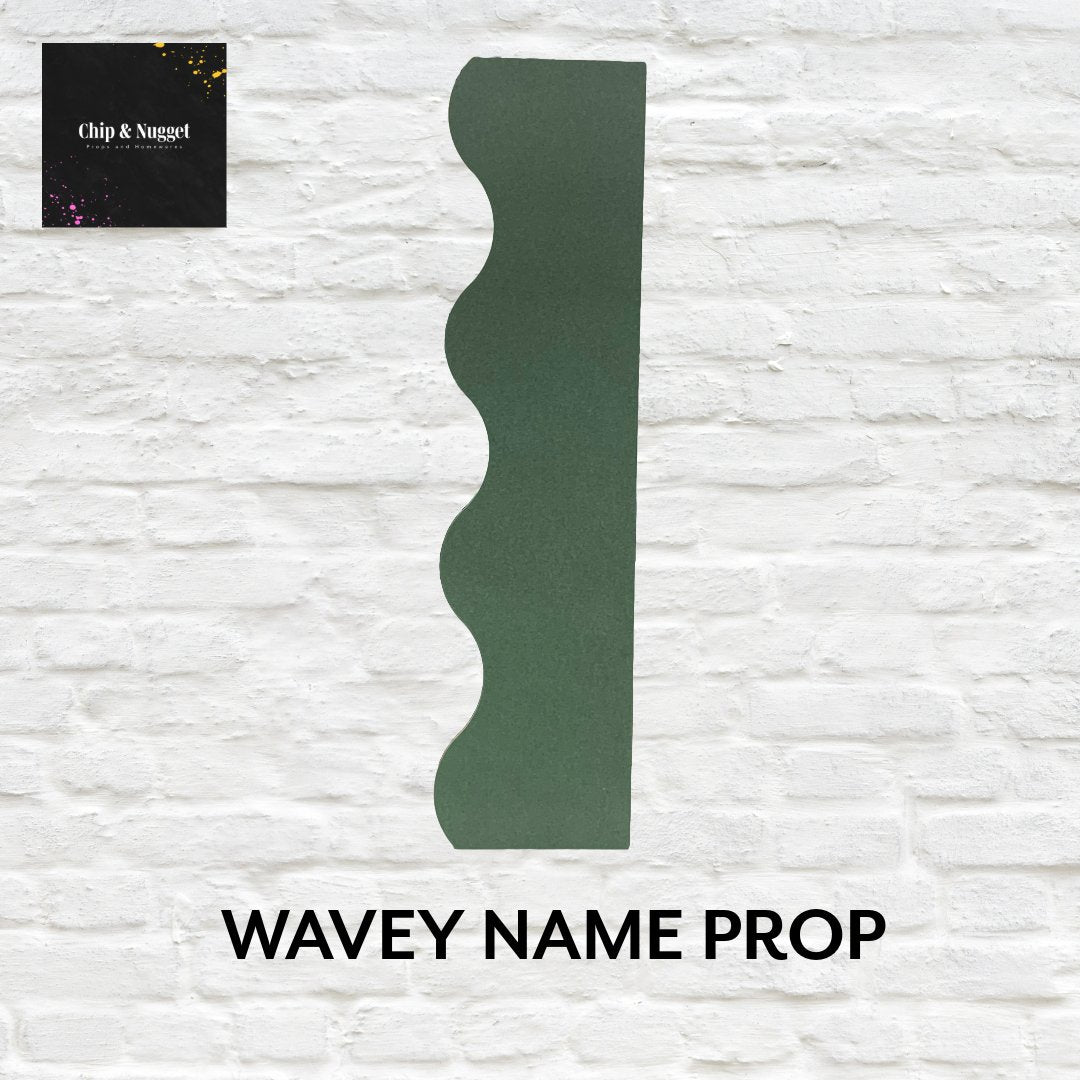 WAVEY NAME PROP - Chip & Nugget